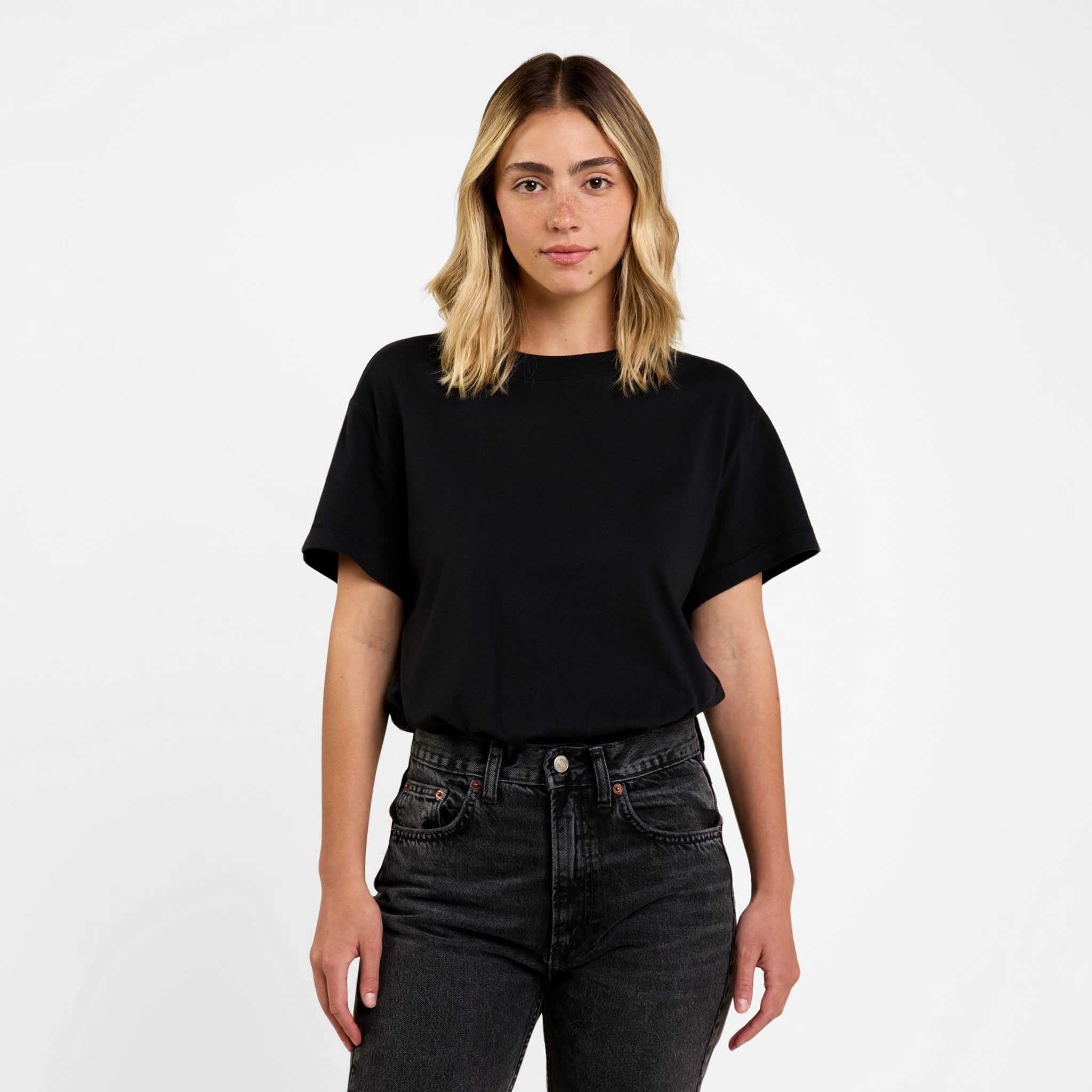 Everyday T-Shirt Bodysuit | Black | Nuuds US