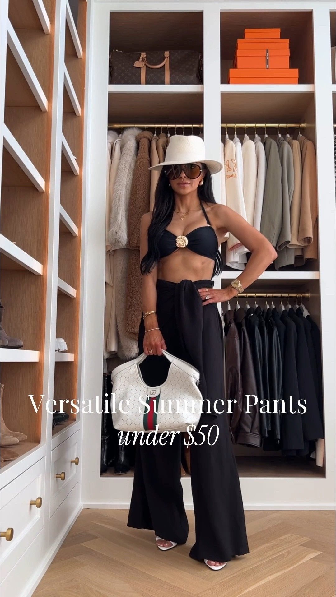 Things I swear by to feel pulled together as a mom 
Zara scarf pants / wide leg pants wearing an XS

#LTKmomlife #LTKOver40 #LTKSwim