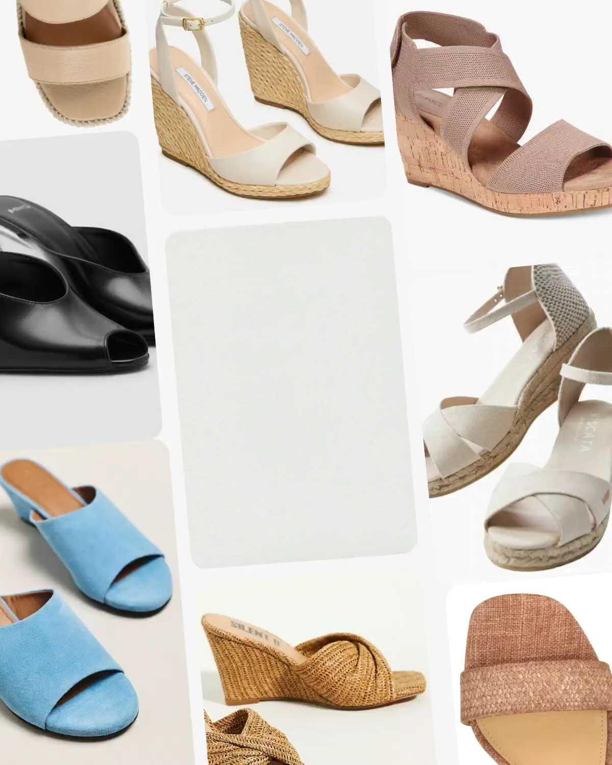 Wedge sandals. Heels. Platforms. Spring shoes. Style inspiration. Fashion 

#LTKSeasonal #LTKSaleAlert