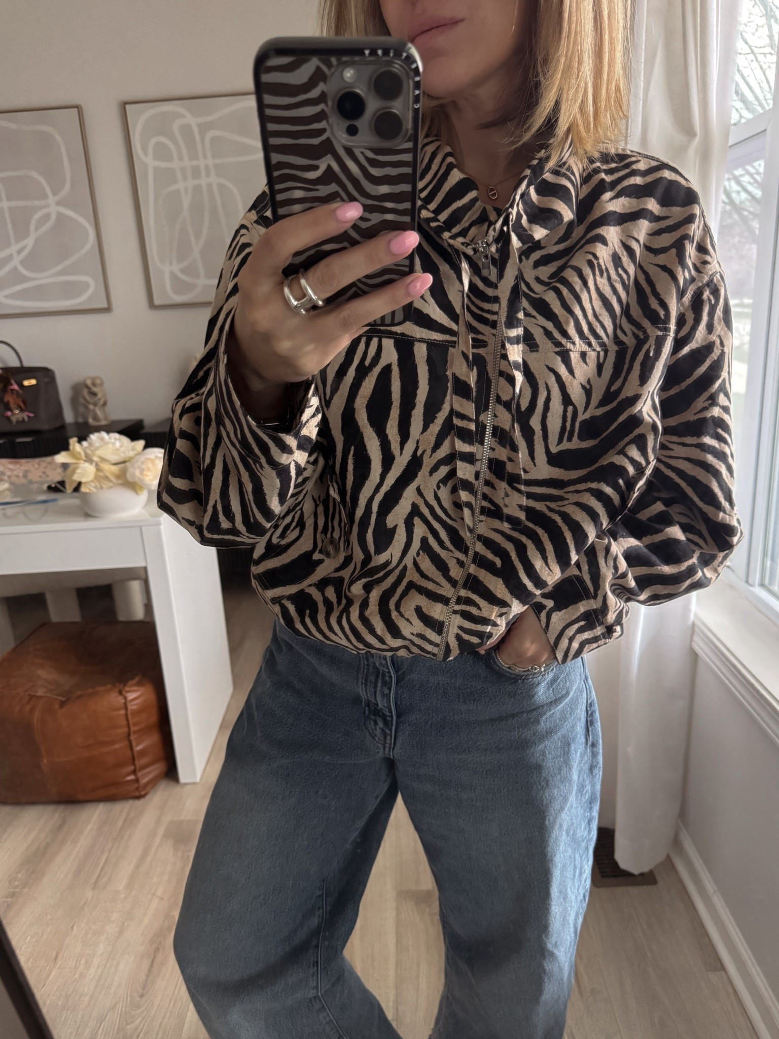 This runs a little oversized and it’s selling out quickly. Wearing size small  

#LTKootd #LTKOver40 #LTKWorkwear