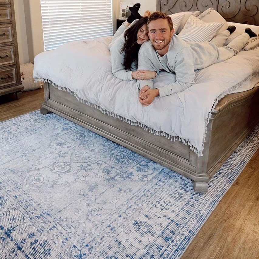 ReaLife Machine Washable Rug - Stain Resistant, Non-Shed - Eco-Friendly, Non-Slip, Family & Pet Frie | Amazon (US)