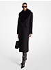 Faux Fur Collar Wool Blend Coat | Michael Kors (UK)