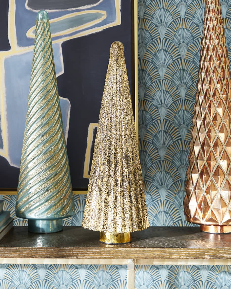 Neiman Marcus Chunky Crushed Glass Tree | Horchow