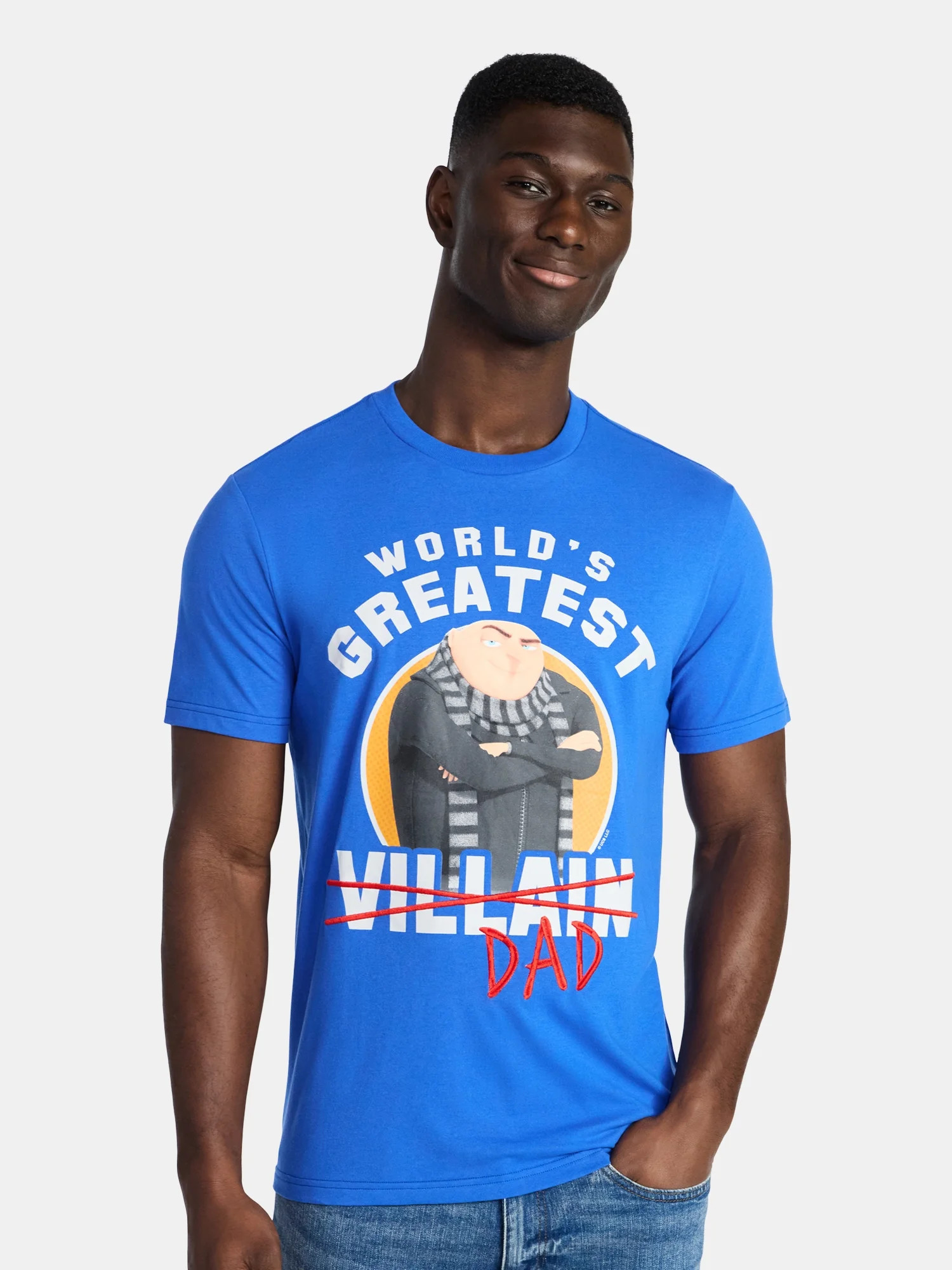 Despicable Me Men's and Big Men's Father's Day Graphic Tee, Sizes XS-5XL | Walmart (US)