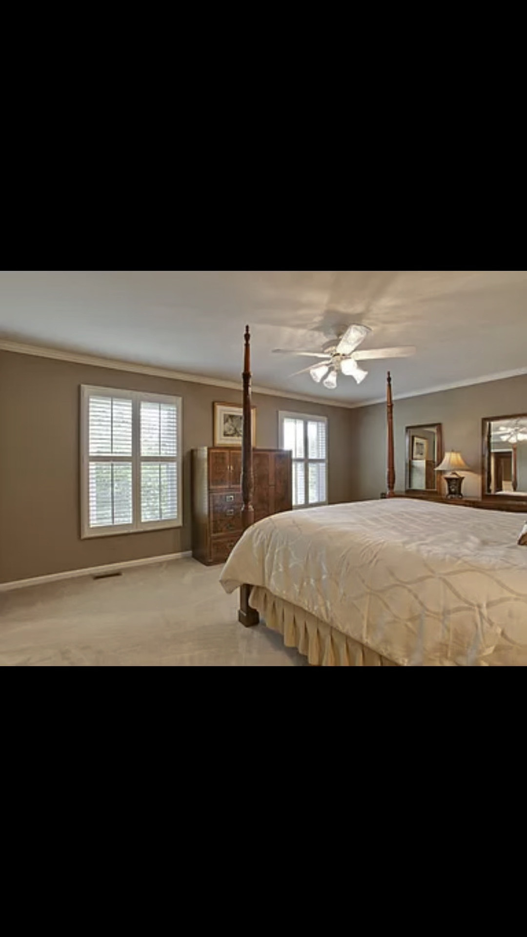 ✨PRIMARY BEDROOM INSPO✨

This wall color will forever be my favorite. 😍 @allthingsnew_home’s fireplace was this color and I immediately fell in love with the deep, rich tone of it. It’s so calming to me. And then I found this print from @collectionprints and I had an entire color palette for my room. Fun fact: painting this wall was actually my first project on this page. It also inspired the entire color palette of my brand/page. 🫶🏻 My goal by the end of this year is to add a double frame moulding on it and it will be *chefs kiss* 🤌🏻 I love curling up in bed at night with the perfect lighting to read a book or do some work. I don’t think I will ever get tired of it!

✨FOLLOW my home design journey as we update our midsized 80s style home. Sharing home styling, affordable decor, and achievable DIYs! 

✨Need a link? SHOP my link in bio or DM me. Thanks for being here! 🤍

✨SAVE this post for later!


#primarybedroom #benjaminmoore #homesweethome #homestylinginspo #earthyneutrals #modernorganic #transitionalstyle #interiorstyling #cozyhome #budgetfriendly #boujeeonabudget #makehomeyours #makehomematter #pinterestworthy #thoughtfuldesign #designinspiration 

#LTKHome #LTKVideo #LTKStyleTip