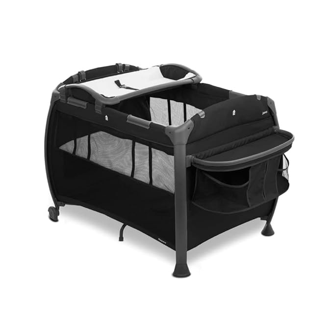 Joovy Room-Playard, Nursery Center, Bassinet, Changing-Table, Black | Amazon (US)