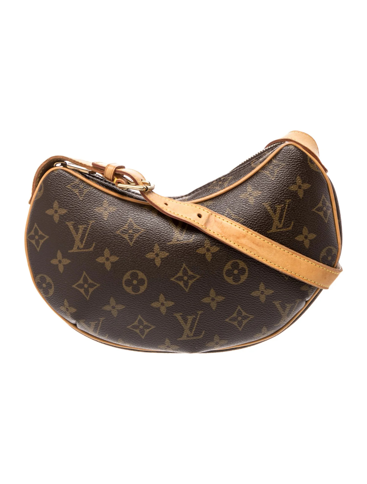 Louis Vuitton LV Monogram Croissant PM - Brown Shoulder Bags, Handbags - LOU1243832 | The RealRea... | The RealReal
