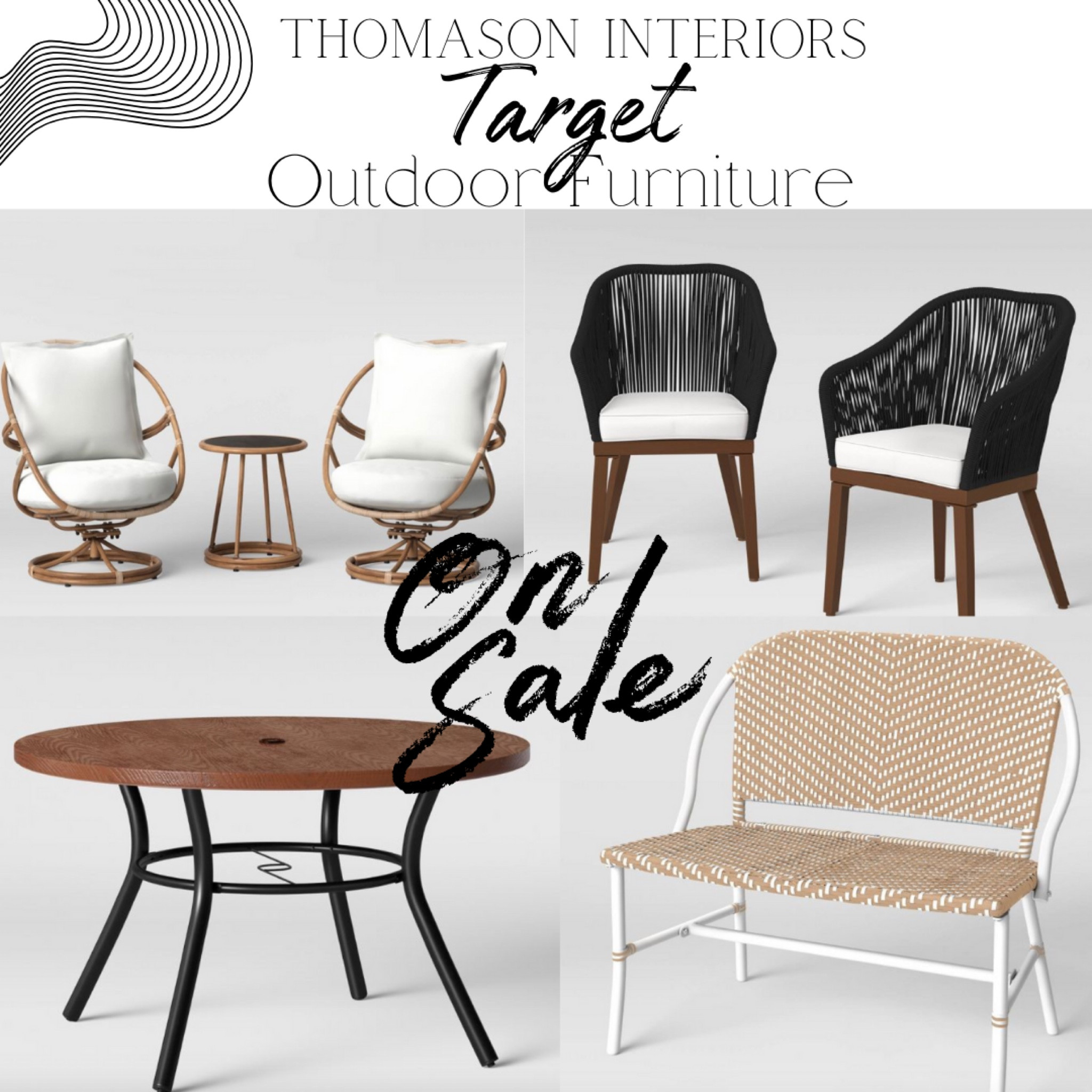 Target has a sale running for 50% off select outdoor furniture #sale #target #summer

#LTKhome #LTKsalealert #LTKSeasonal