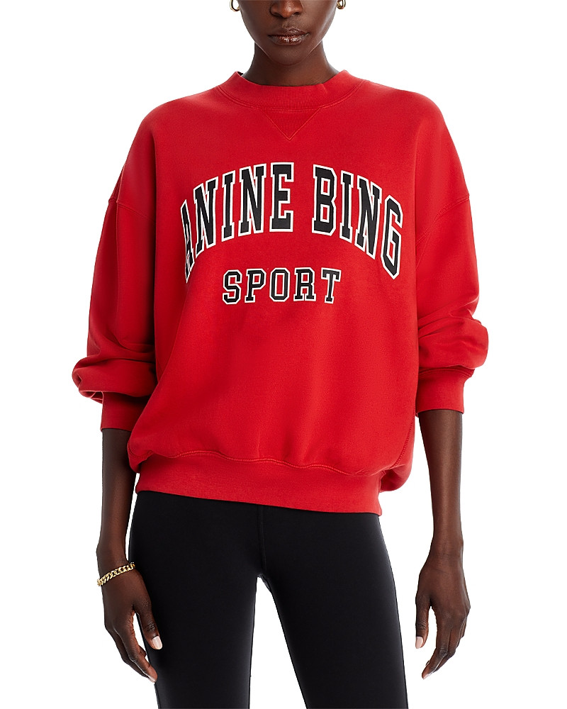 Anine Bing Jaci Logo Sweatshirt | Bloomingdale's (US)