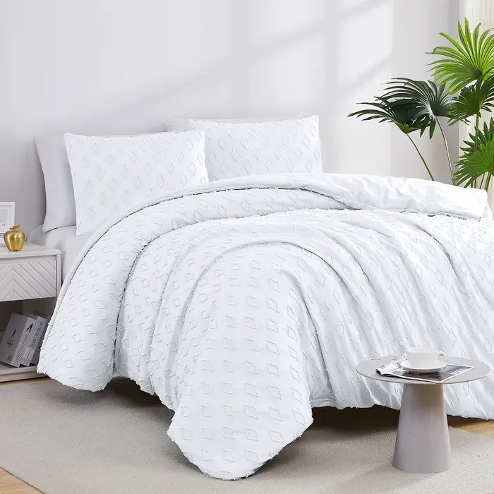Delta Clipped Jacquard Duvet Cover Set | Nordstrom Rack