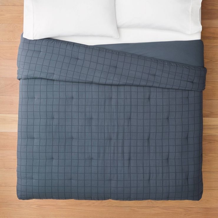 Grid Stitch Cotton Quilt - Threshold™ designed with Studio McGee | Target