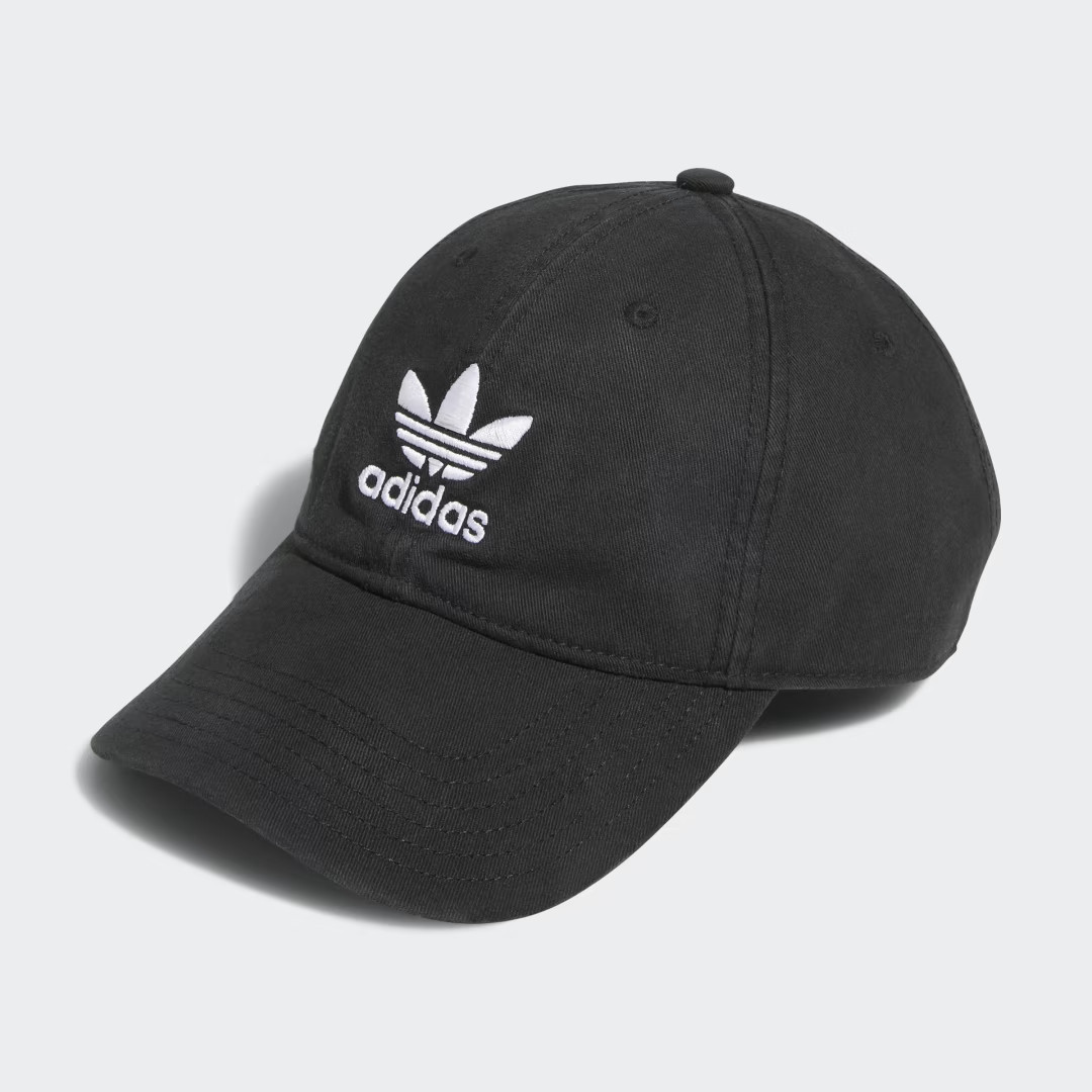 adidas Relaxed Strap-Back Hat Black | adidas (US)