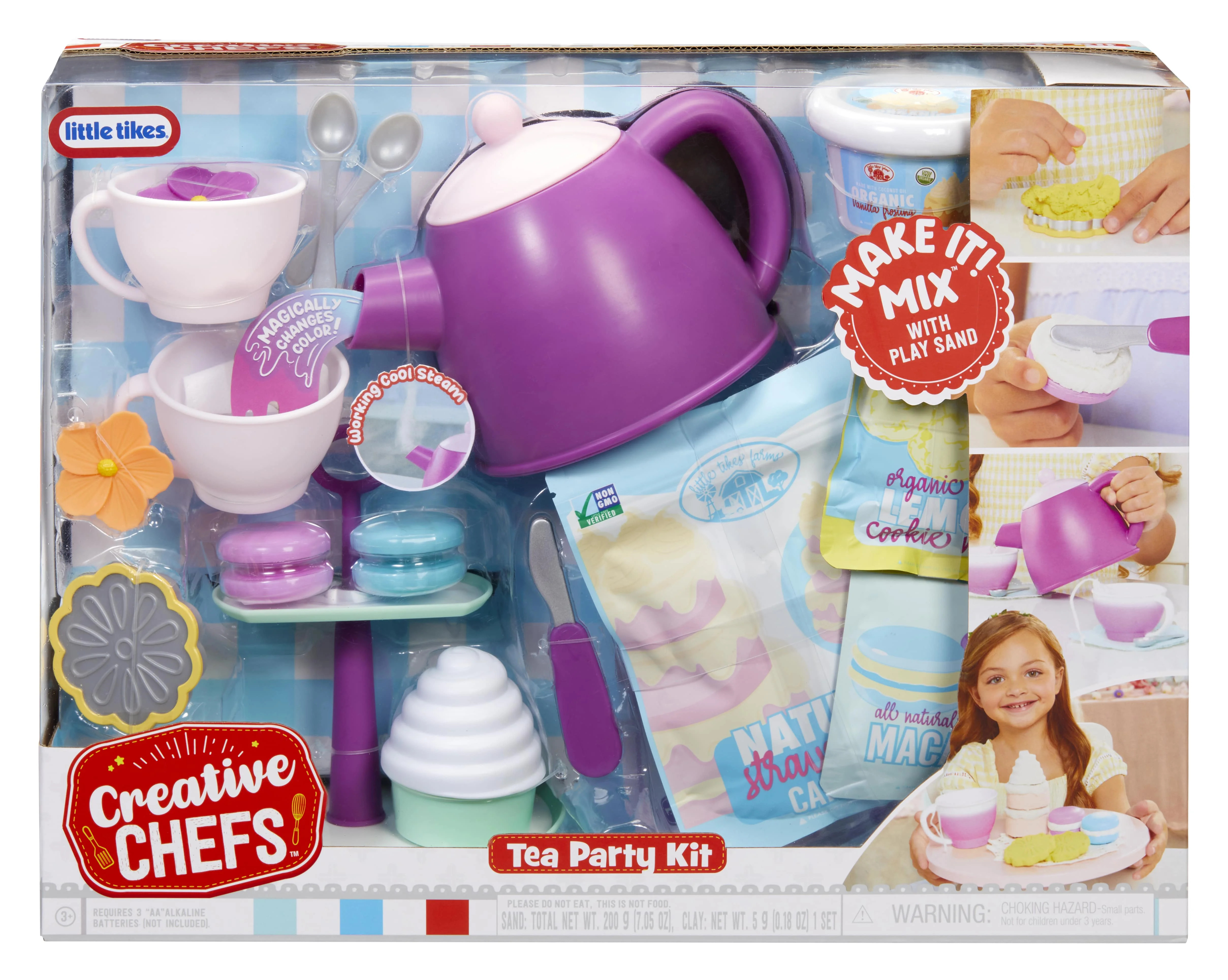 Little Tikes Creative Chefs Tea Party Kit | Walmart (US)