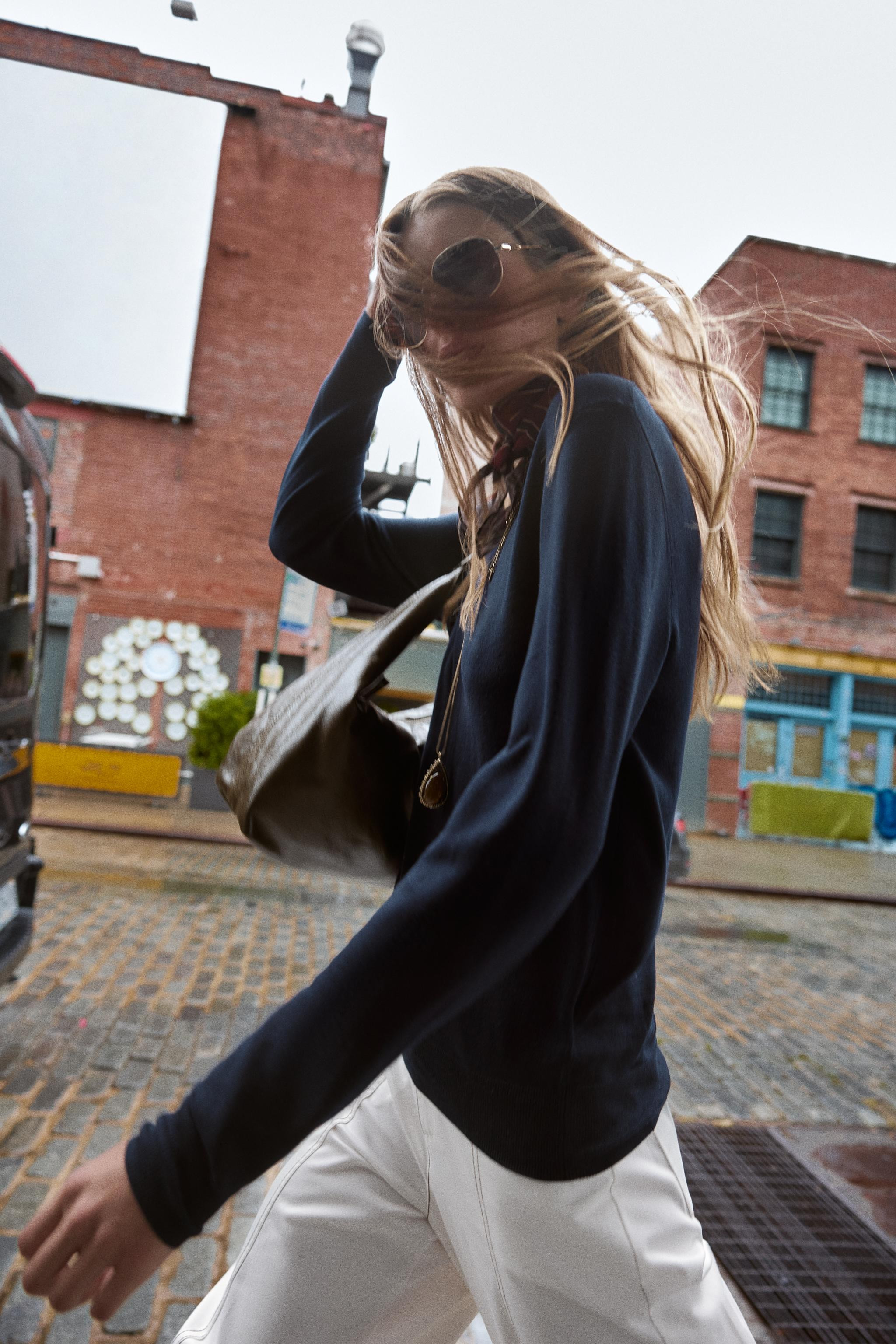 BASIC WOOL SWEATER | Zara US