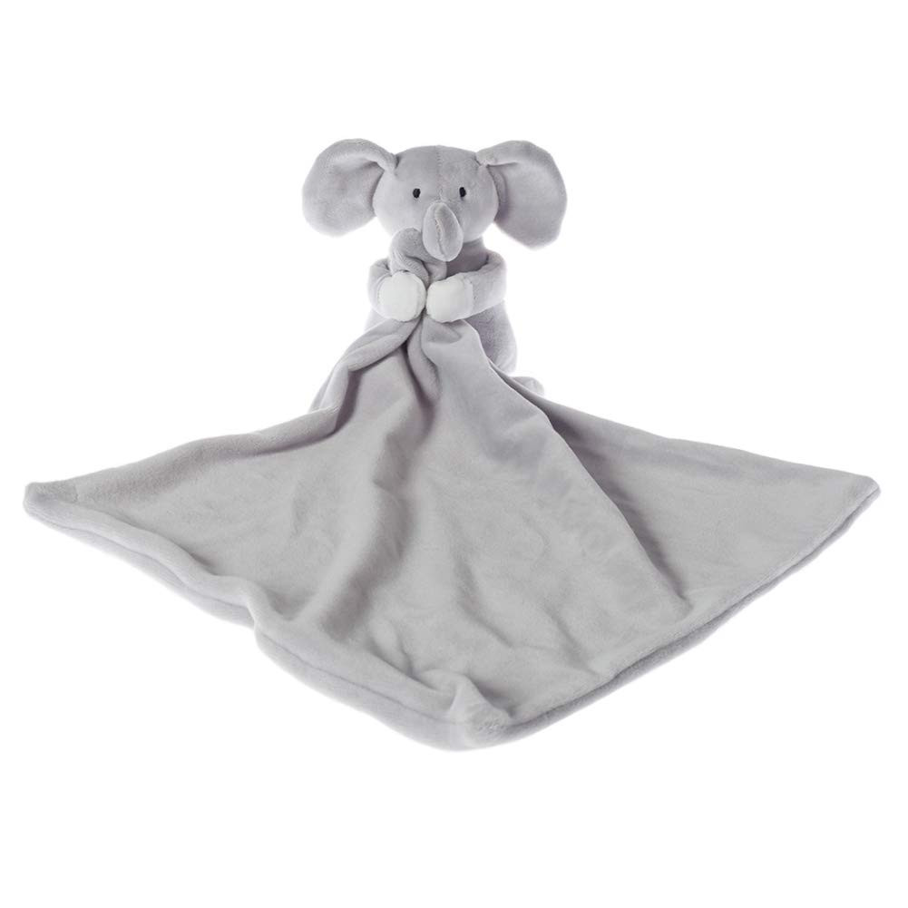Apricot Lamb Stuffed Animals Security Blanket Gray Elephant Infant Nursery Character Blanket Luxu... | Amazon (CA)