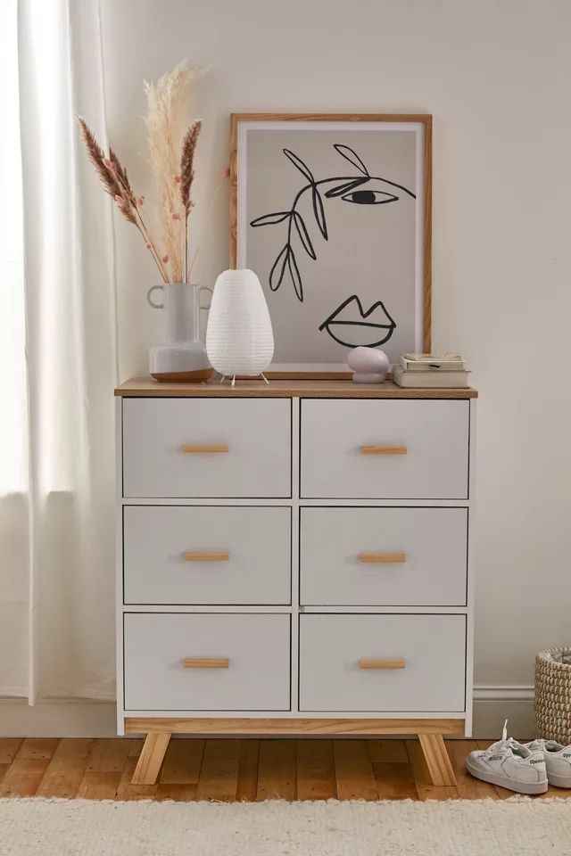 Piper 6-Drawer Dresser | Urban Outfitters (US and RoW)