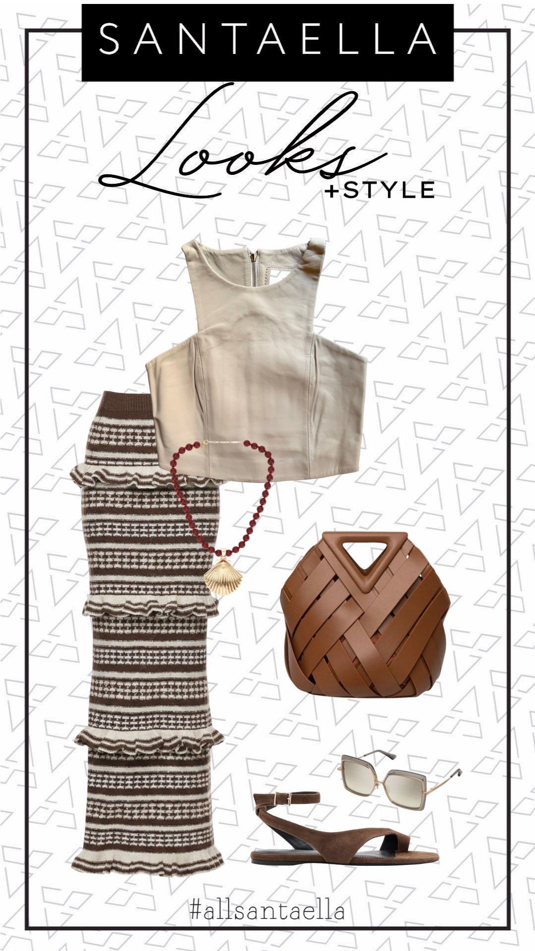 The kind of outfit that looks polished without trying too hard.

✨ Talullah Tank from ALLSANTAELLA
✨ Annika Bag from ALLSANTAELLA
✨ Textured knit skirt for added dimension
✨ Minimal sandals + statement necklace to complete the look

Neutral tones, elevated textures, and timeless accessories—my favorite formula for effortless summer style.

#ALLSANTAELLA #TalullahTank #AnnikaBag #NeutralStyle #SummerOutfit #TimelessStyle #CapsuleWardrobe #EffortlessChic

#LTKootd #LTKgrwm #LTKSeasonal