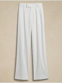 High-Rise Linen-Cotton Pant | Banana Republic Factory