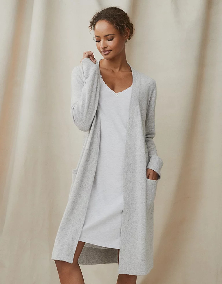 Cashmere Short Robe | The White Company (UK)
