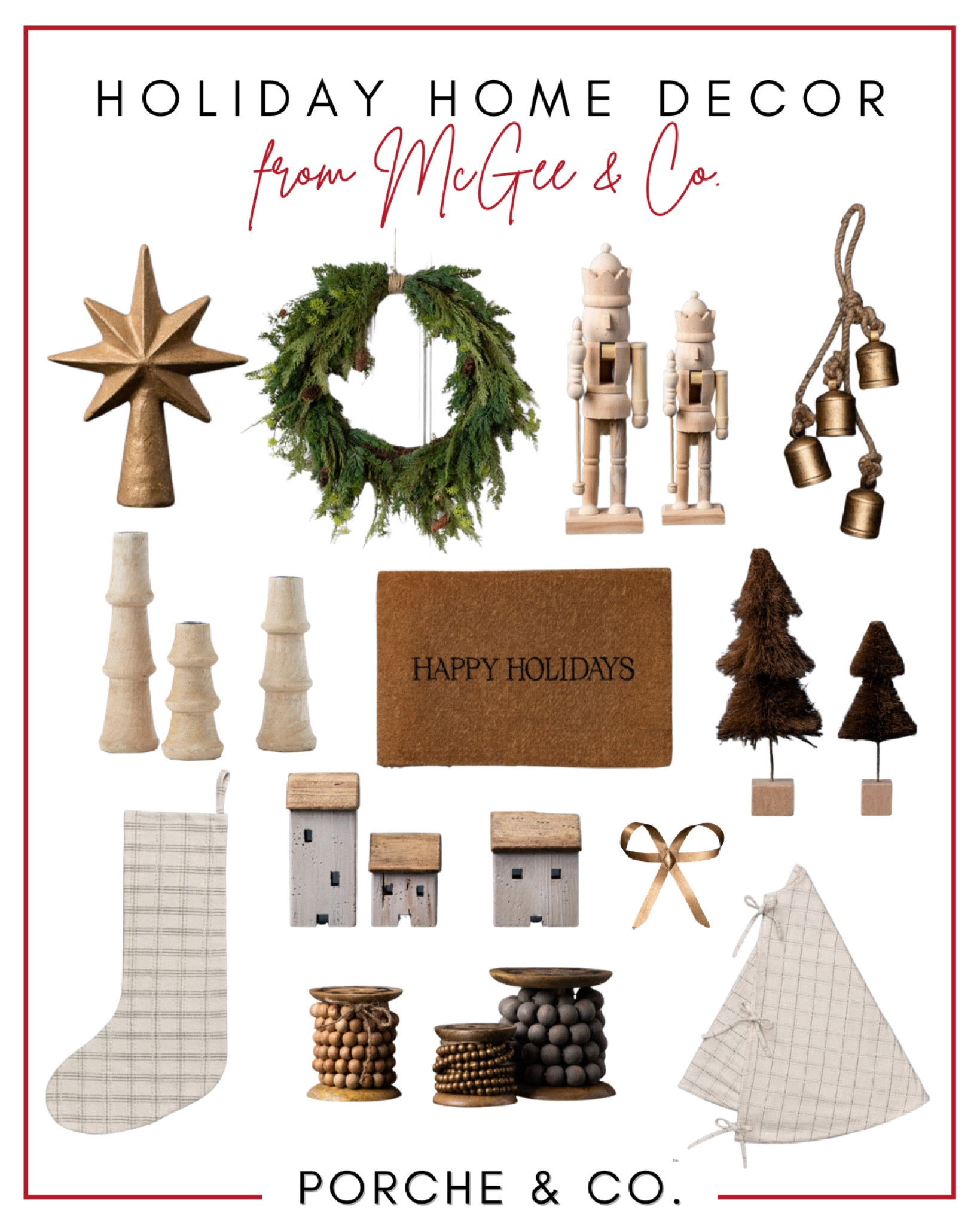 McGee & Co, holiday decor favorites, Christmas decor, seasonal home #moodboard #holidaydecor #mcgeeandco

#LTKstyletip #LTKSeasonal #LTKhome
