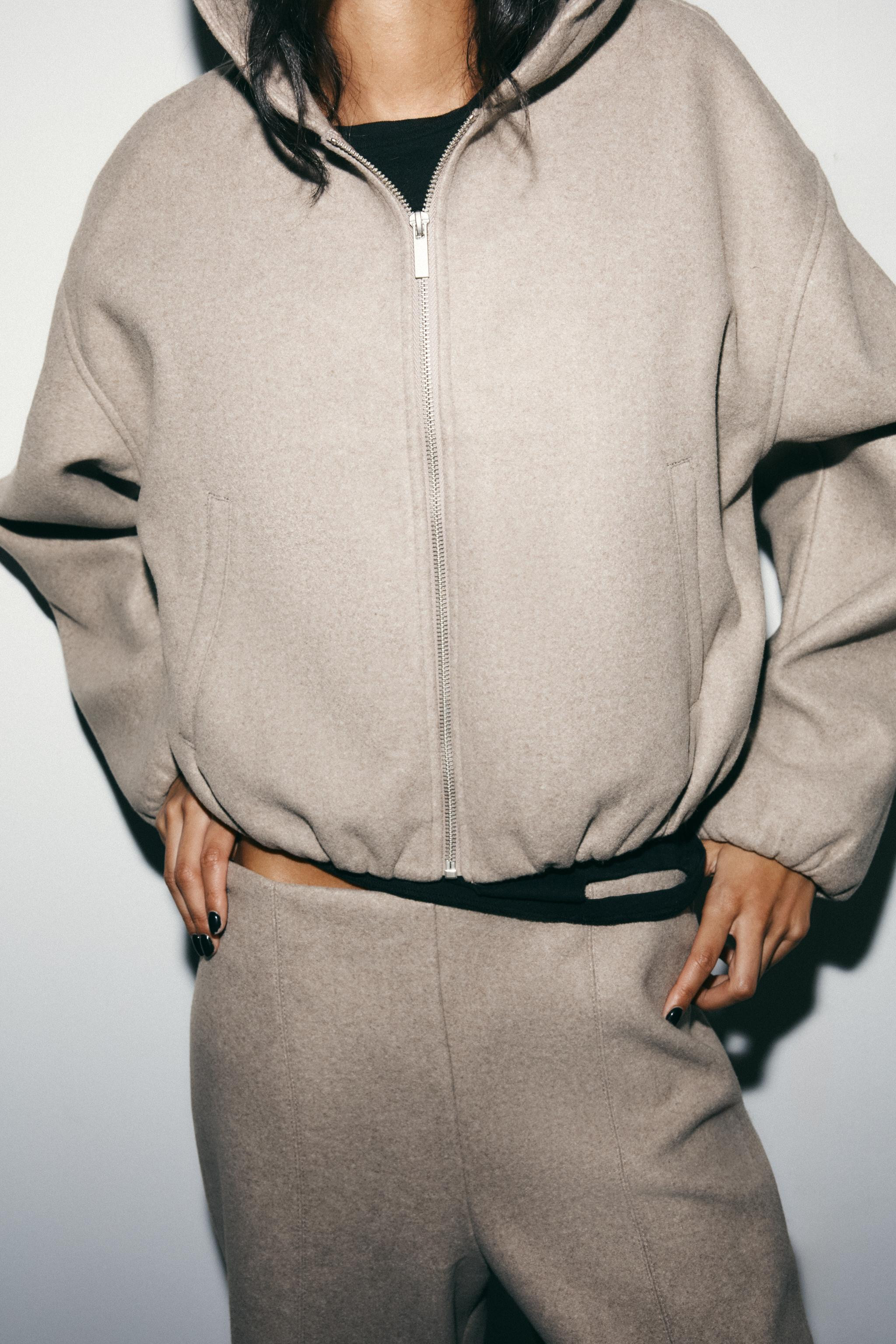 SOFT HOODIE JACKET | Zara US