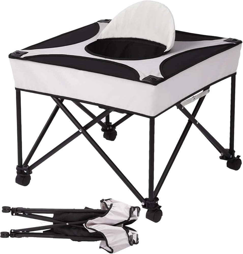 Baby Walker, Foldable Baby Walker with Wheels, Baby Activity Center for Travel, Sit to Stand Baby... | Amazon (US)