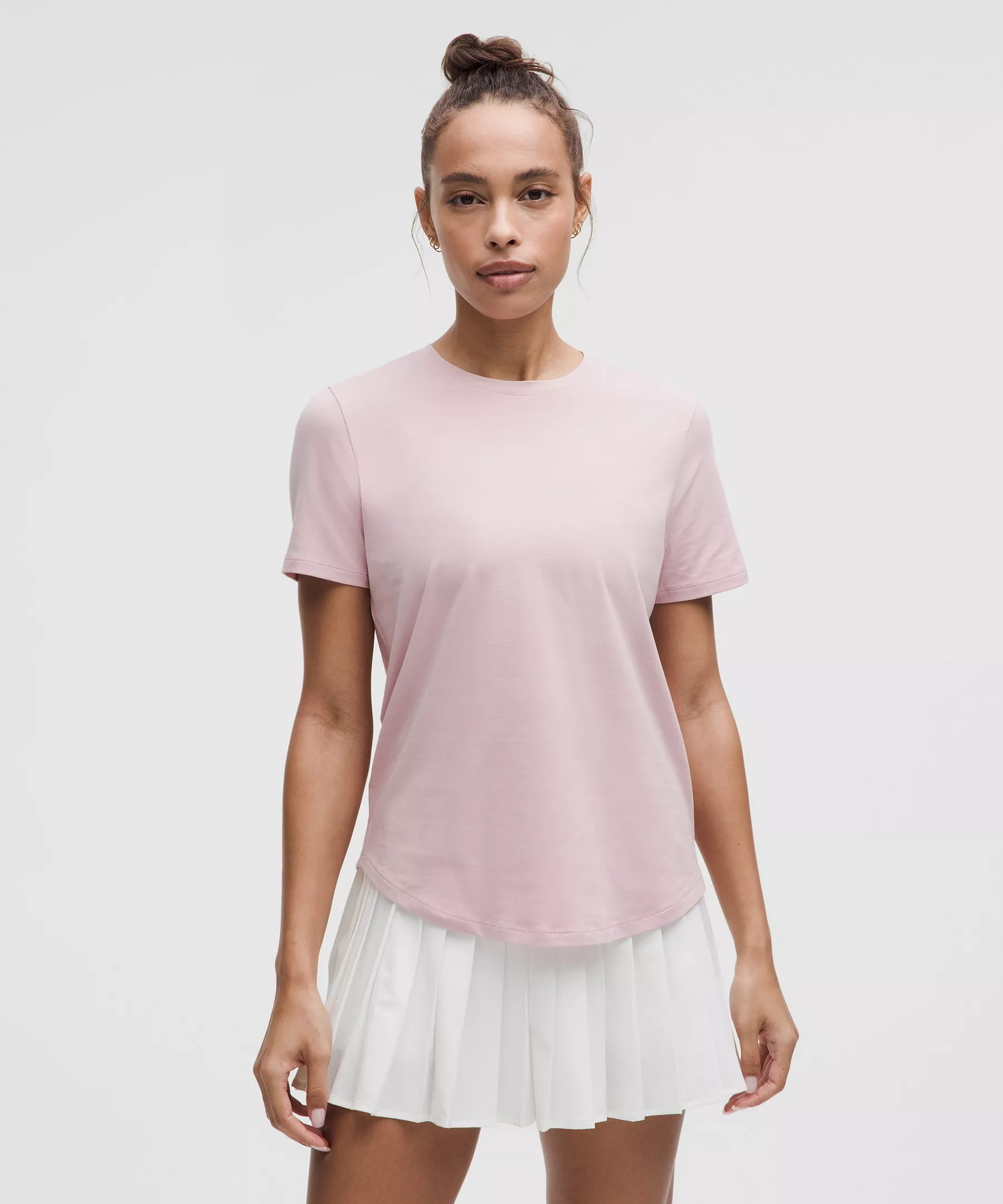 Love Curved-Hem Crewneck T-Shirt | Lululemon (US)