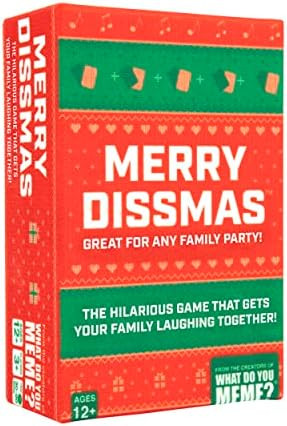 Merry Dissmas – The Hilarious Family Holiday Party Game – by What Do You Meme? Family | Amazon (US)