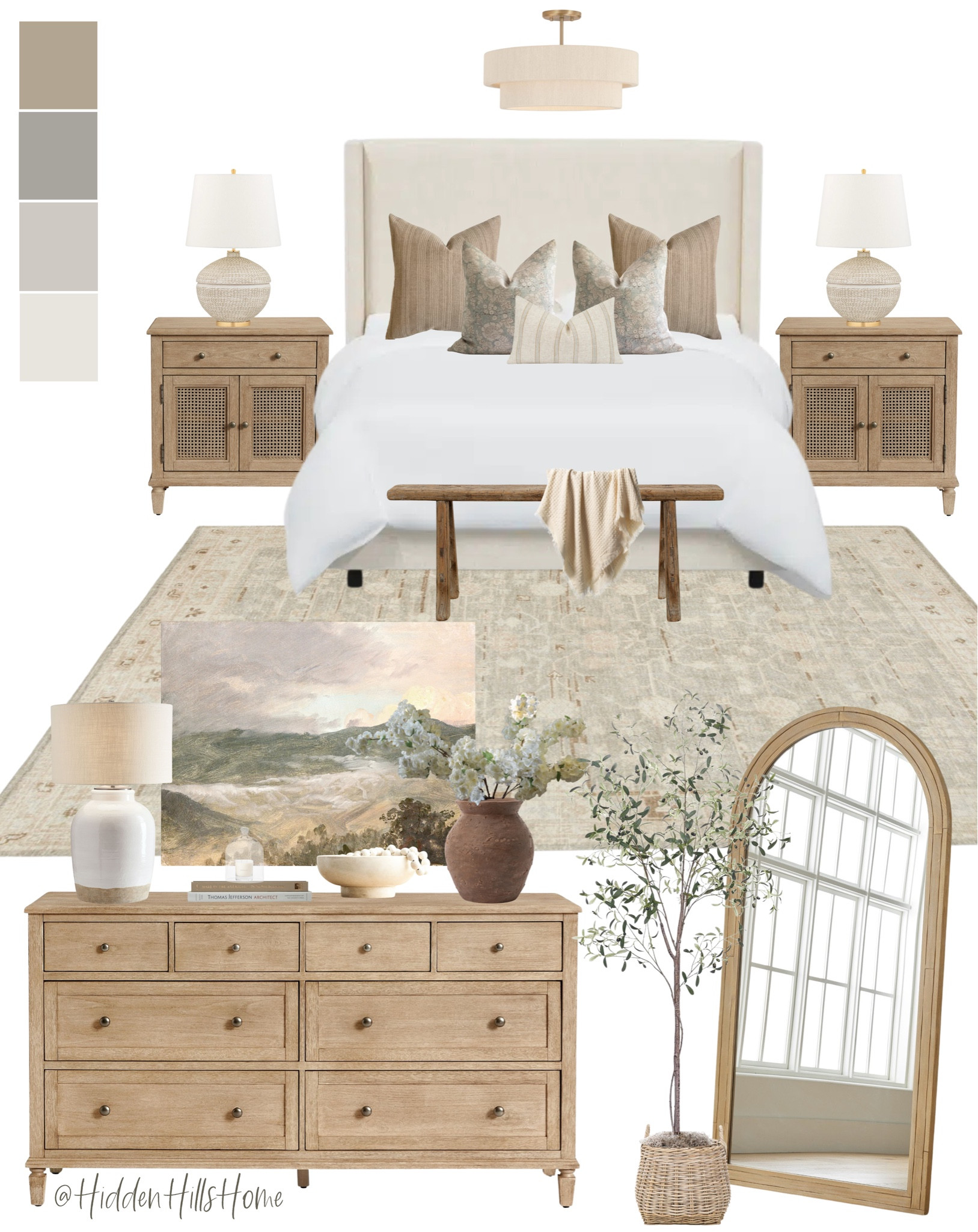 Tilly Upholstered Bed curated on LTK