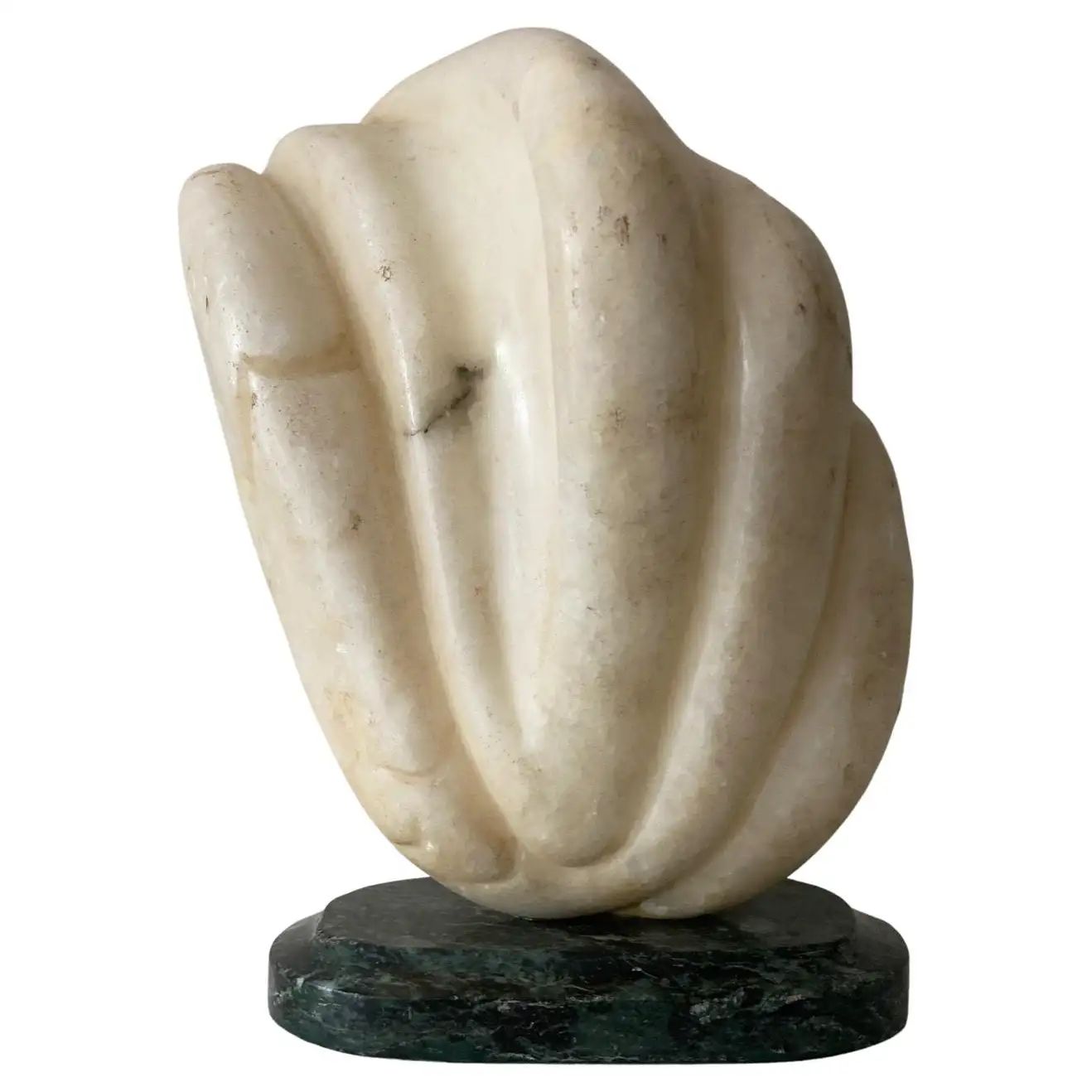 French 1930’s Marble Sculpture in the Form of a Figurative Fish | 1stDibs