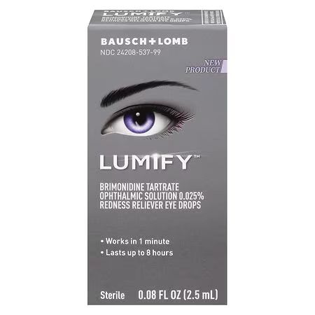 Bausch + Lomb Lumify Redness Reliever Eye Drops - 0.08 fl oz | Walgreens