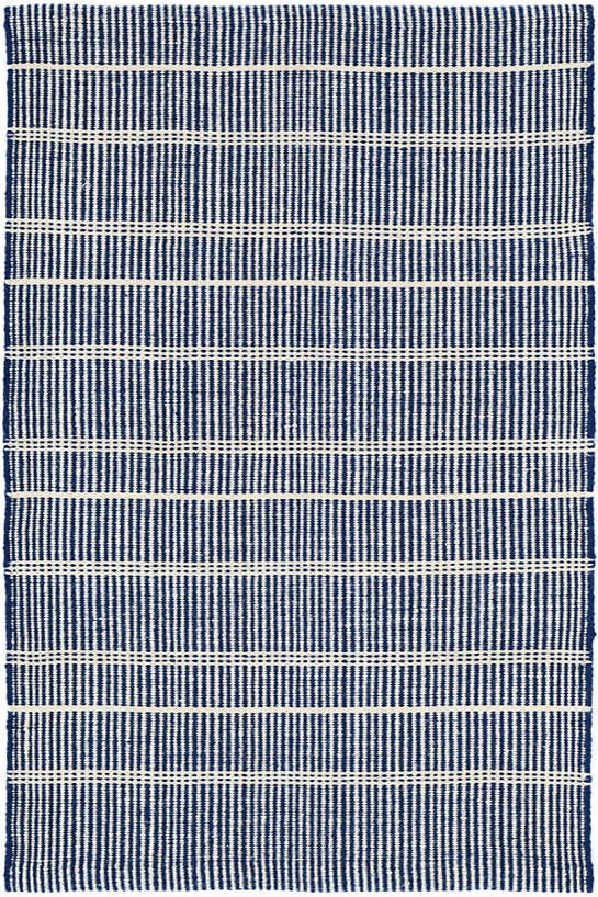 Best Seller!  Samson Navy Indoor/Outdoor Rug | Annie Selke