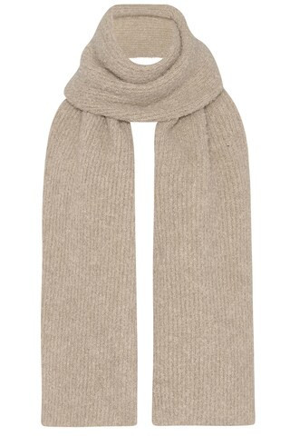 The Row Luthgard Scarf in Beige - Beige. Size all. | FWRD 