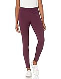 Amazon Essentials Women's Ponte Legging, burgundy, X-Small Regular | Amazon (US)