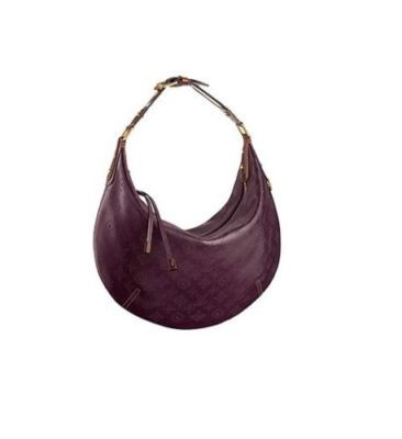 AUTHENTIC Louis Vuitton Mahina Onatah Limited Edition Aubergine Leather Hobo Bag | eBay US