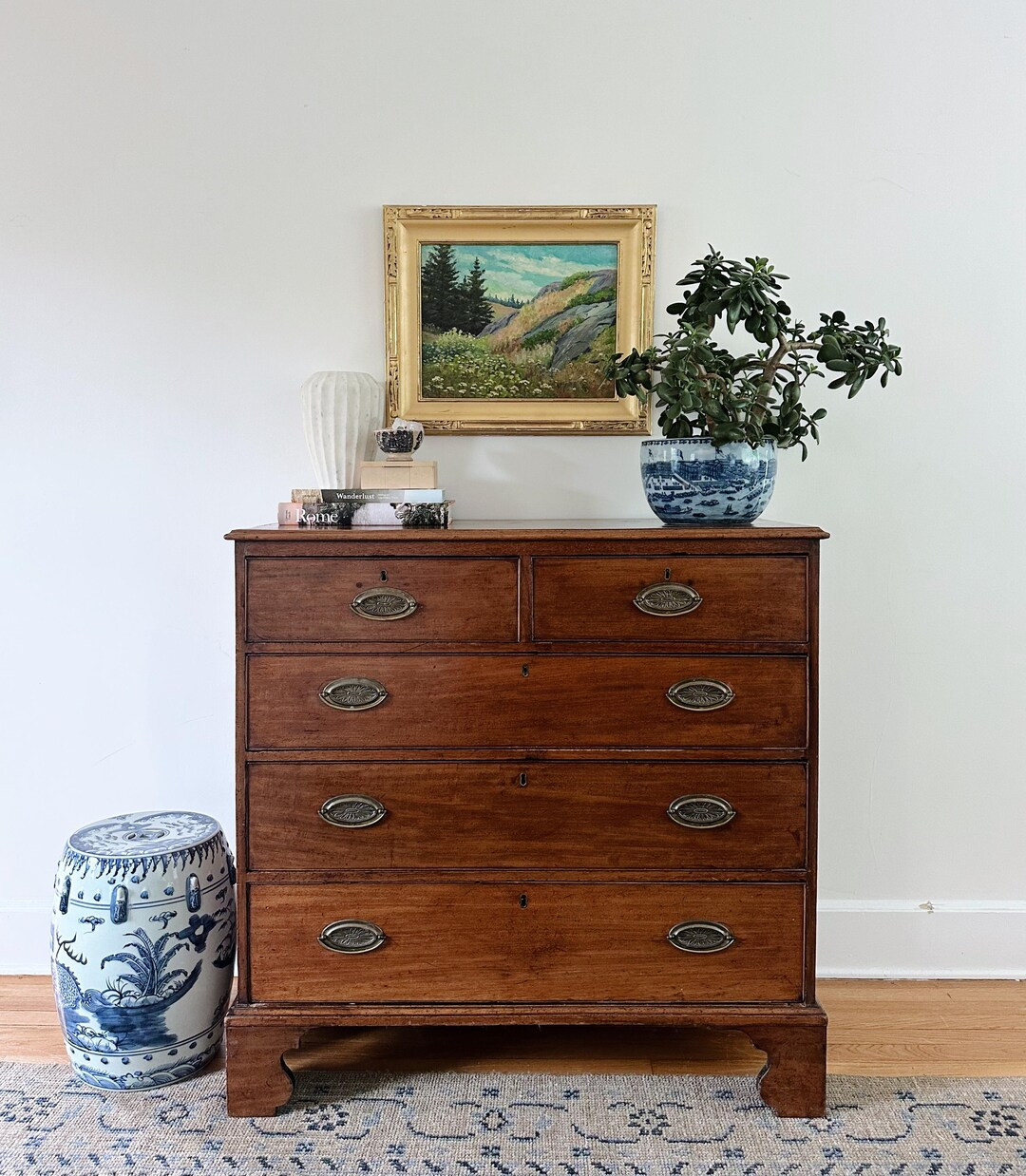 English Mahogany Georgian Chest of Drawers | C. 1780s - Etsy | Etsy (US)