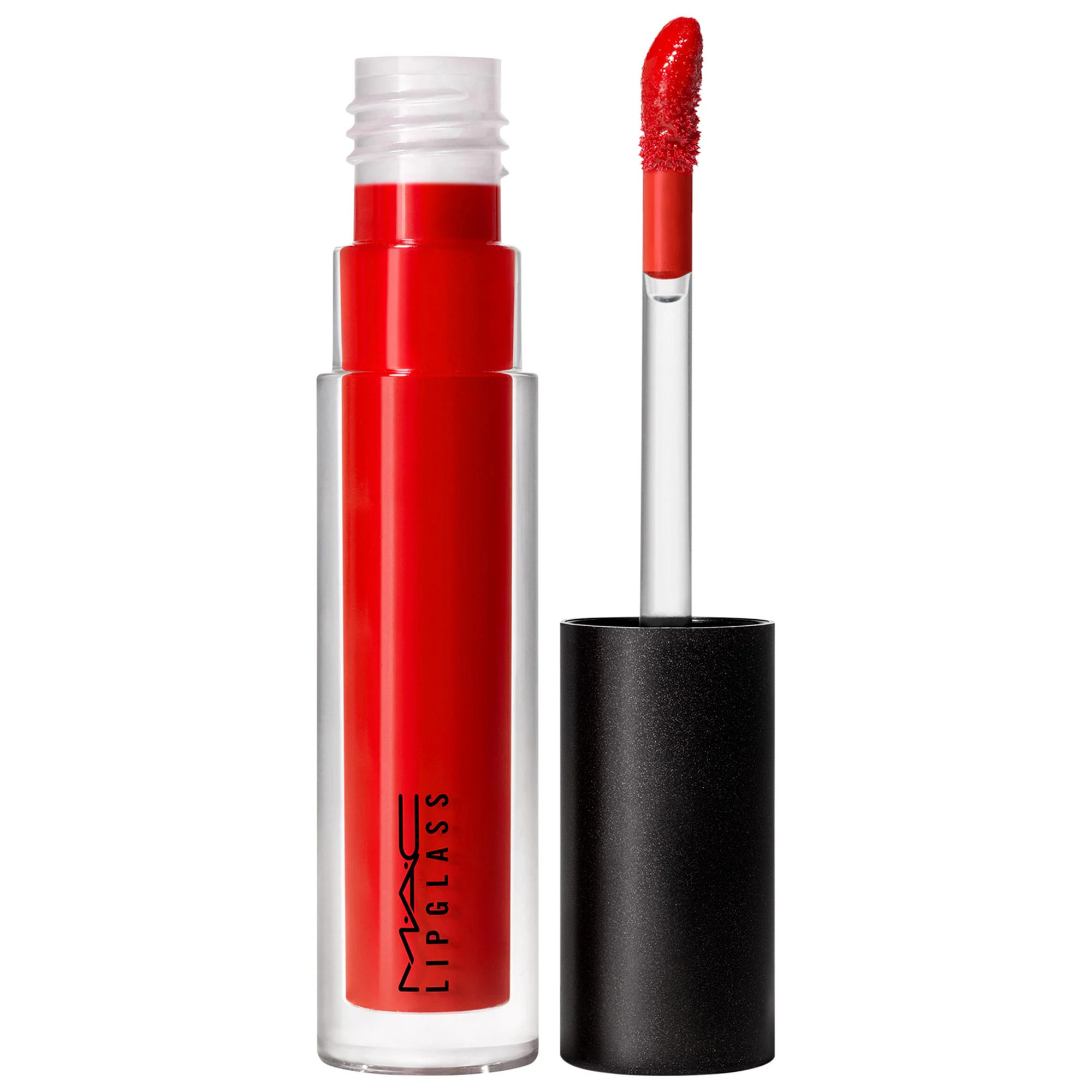 MAC Cosmetics Lipglass High-Shine, Conditioning + Smoothing Lip Gloss Ruby Woo 0.10 oz/ 3.1 mL | Sephora (CA)