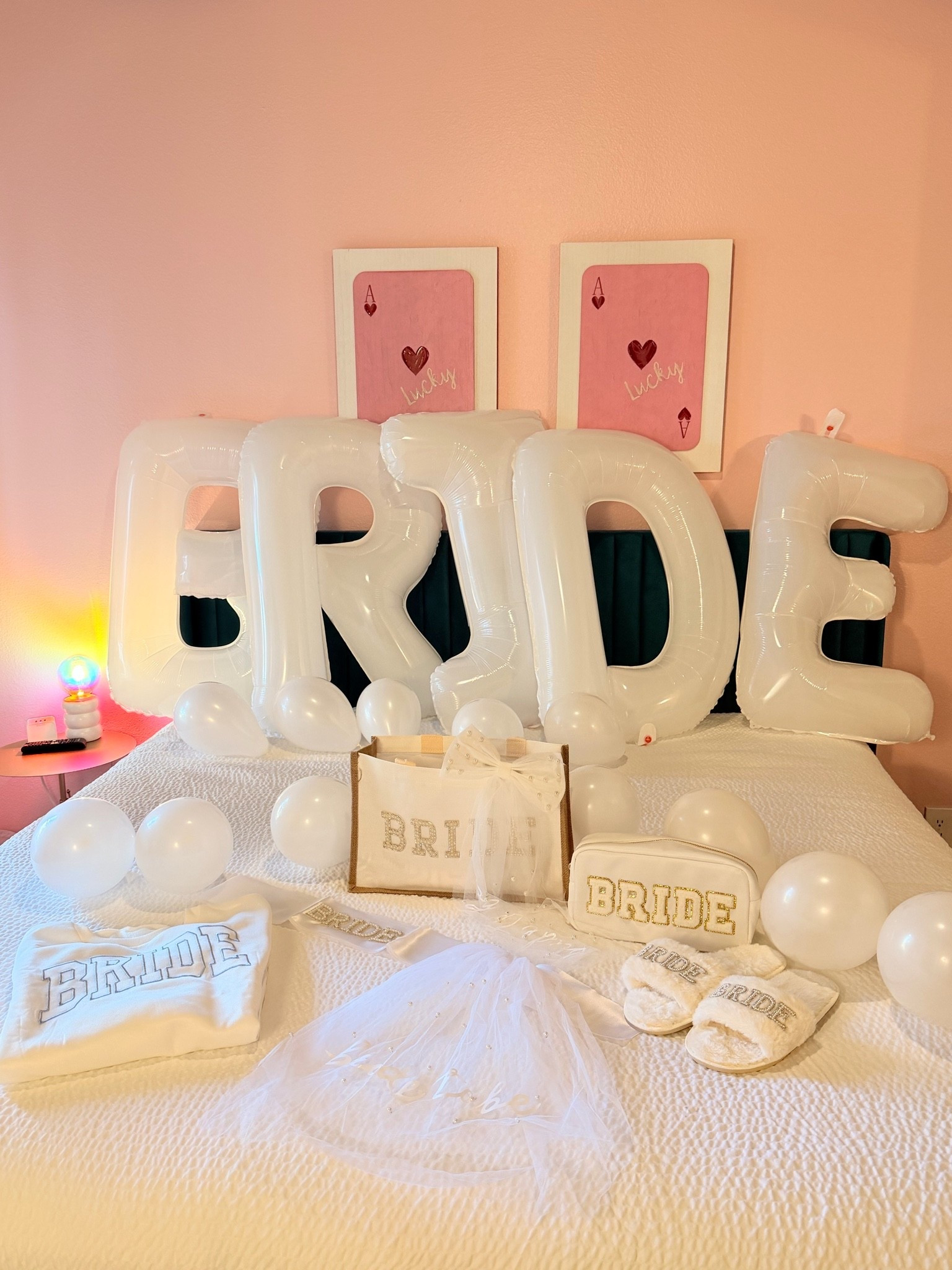 Balloons- hobby lobby 
Small bride bag from hobby lobby

#LTKSaleAlert #LTKWedding