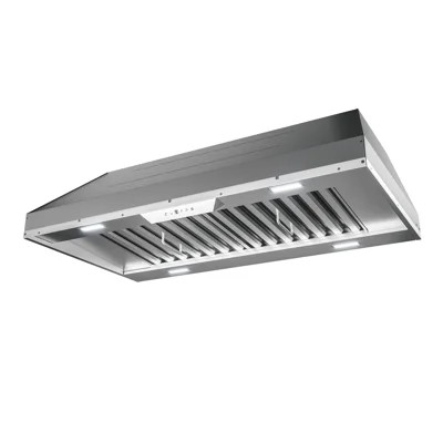 Zephyr Monsoon II 1200 CFM Insert Mount Range Hood with LED Light in Stainless Steel | Wayfair North America