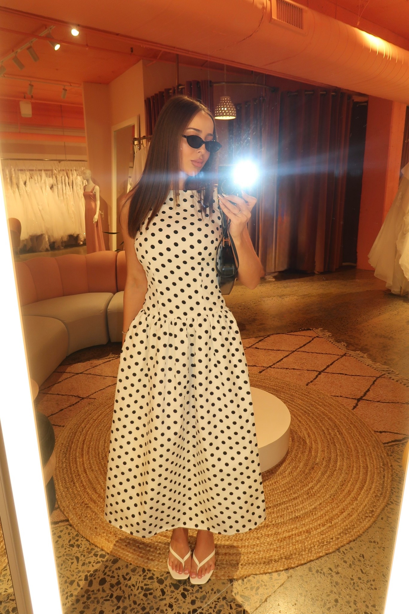 polka dot maxi dress, pretty little thing outfit, drop waist maxi dress, polka dots 

#LTKSeasonal