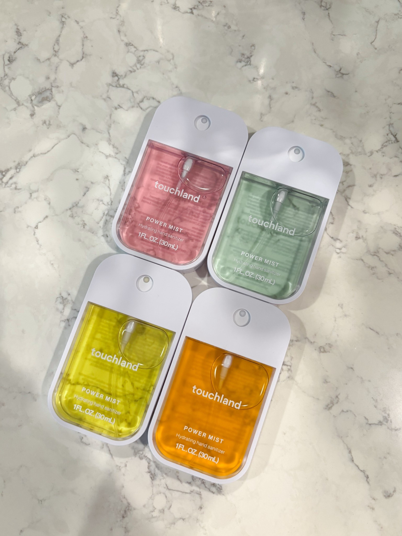 Touchland spray mist - It's worth the hype. Smells good, sprays good and also moisturizes! & great to have on hand for birthdays! 

#touchland #handmist #touchlandmist #handsanitizers #giftideas #purseessentials #travelessentials #beauty #giftsforeveryone #sephora #ultabeauty #touchlandpowermist #beautyproducts #caressentials #touchlandsets #amazonfinds #touchlandaccessories 

#LTKBeauty #LTKmomlife #LTKTravel