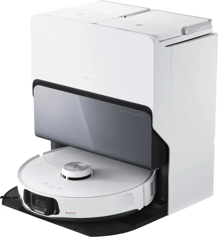 Roborock - S8 MaxV Ultra Robot Vacuum and Mop with FlexiArm Design Side Brush, 10,000 Pa Suction ... | Best Buy U.S.