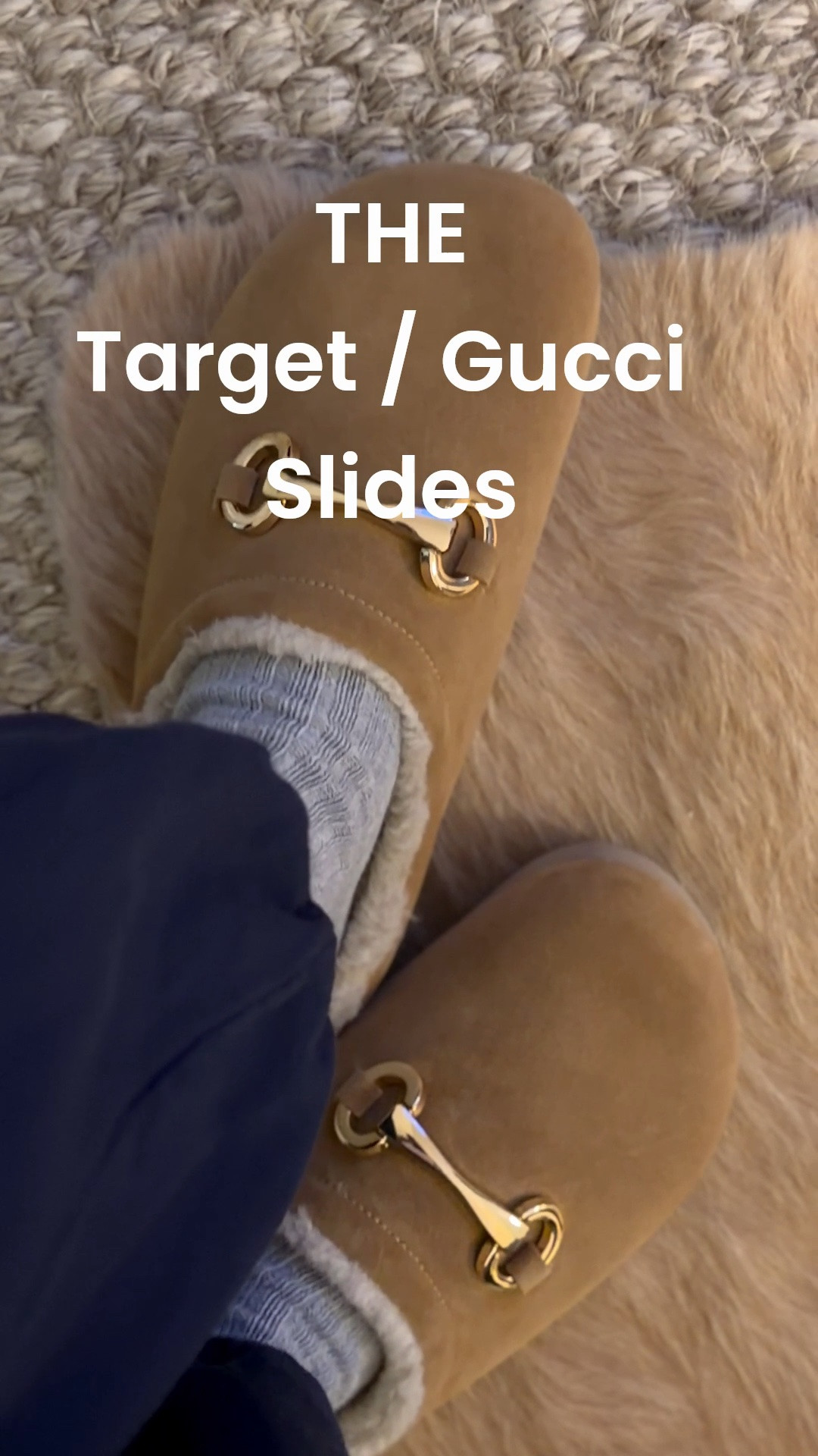 OMG fit just like my real Gucci ones! Wow.