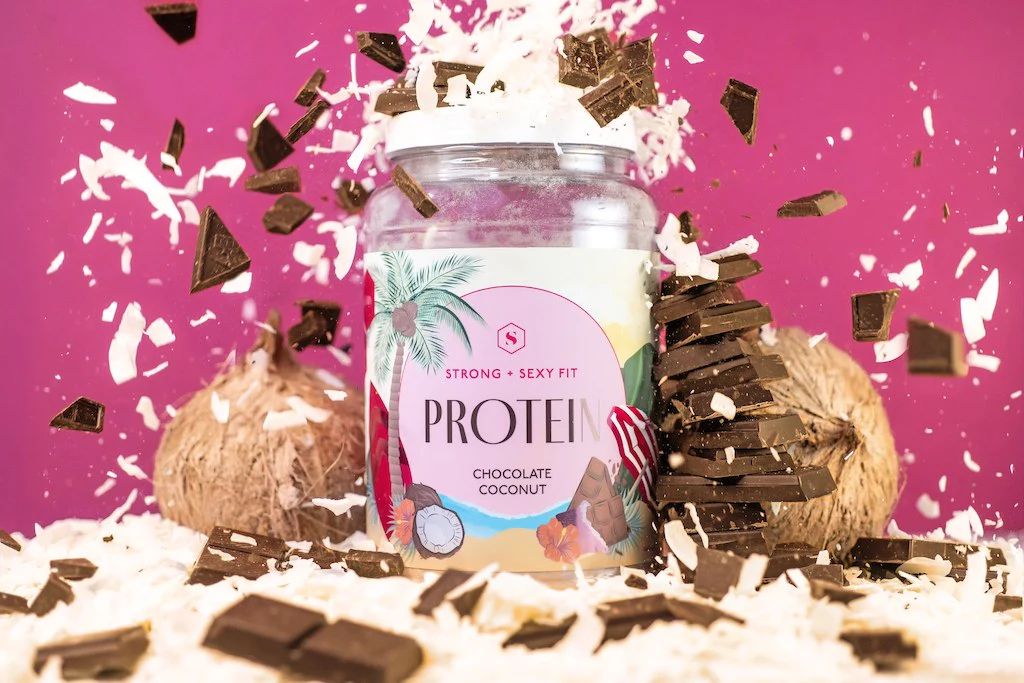 Whey Protein Isolate | Chocolate Coconut | Strong + Sexy Fit