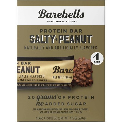 Barebells Nutrition Bars - Salty Peanut - 7.76oz/4pk | Target