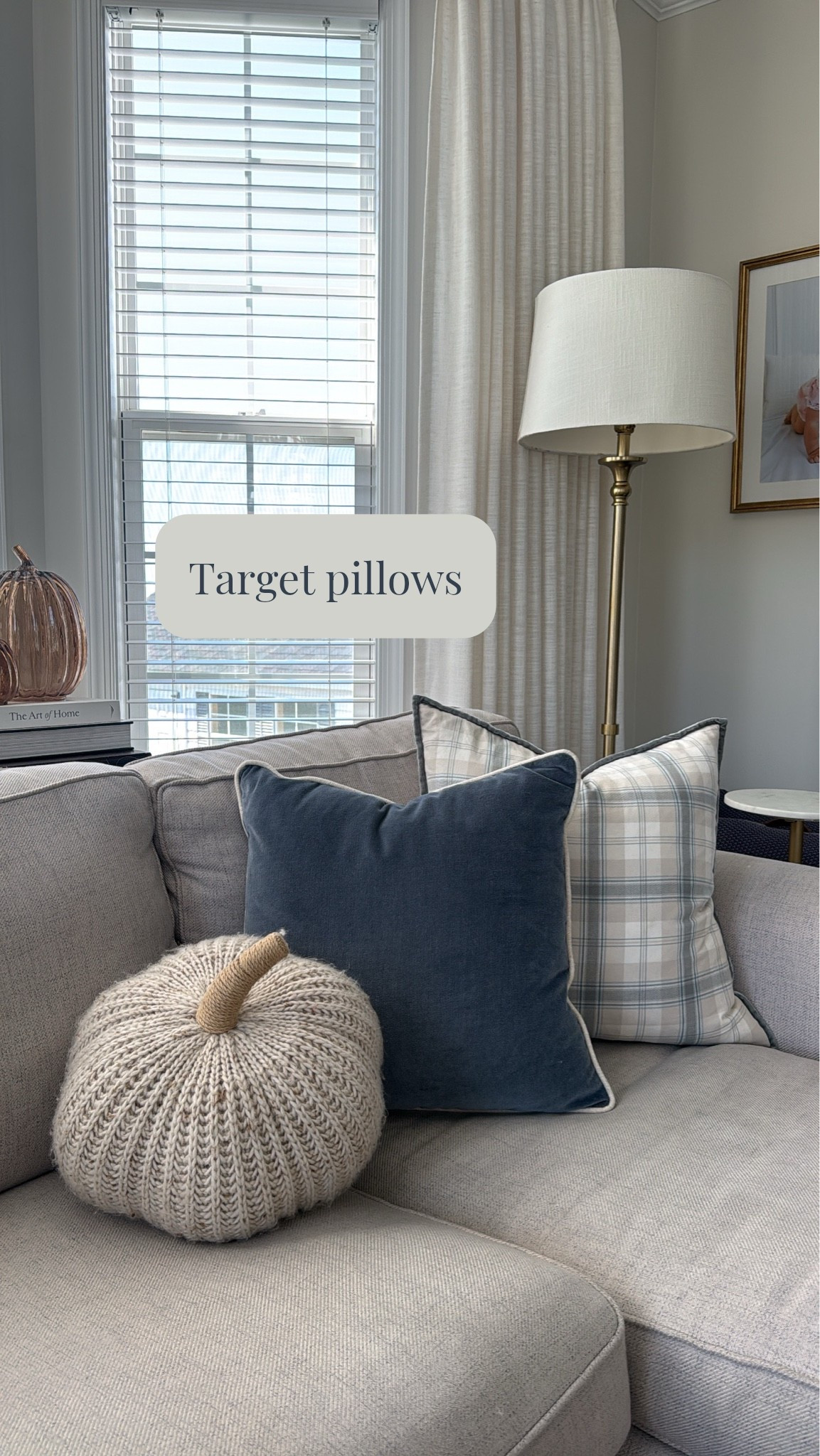 Fall decor, target home decor, target pillows, pumpkin decor, grandmillenial, velvet pillows, blue home decor, coastal decor, traditional home decor, Nancy Meyers

#LTKHome #LTKSeasonal #LTKSaleAlert