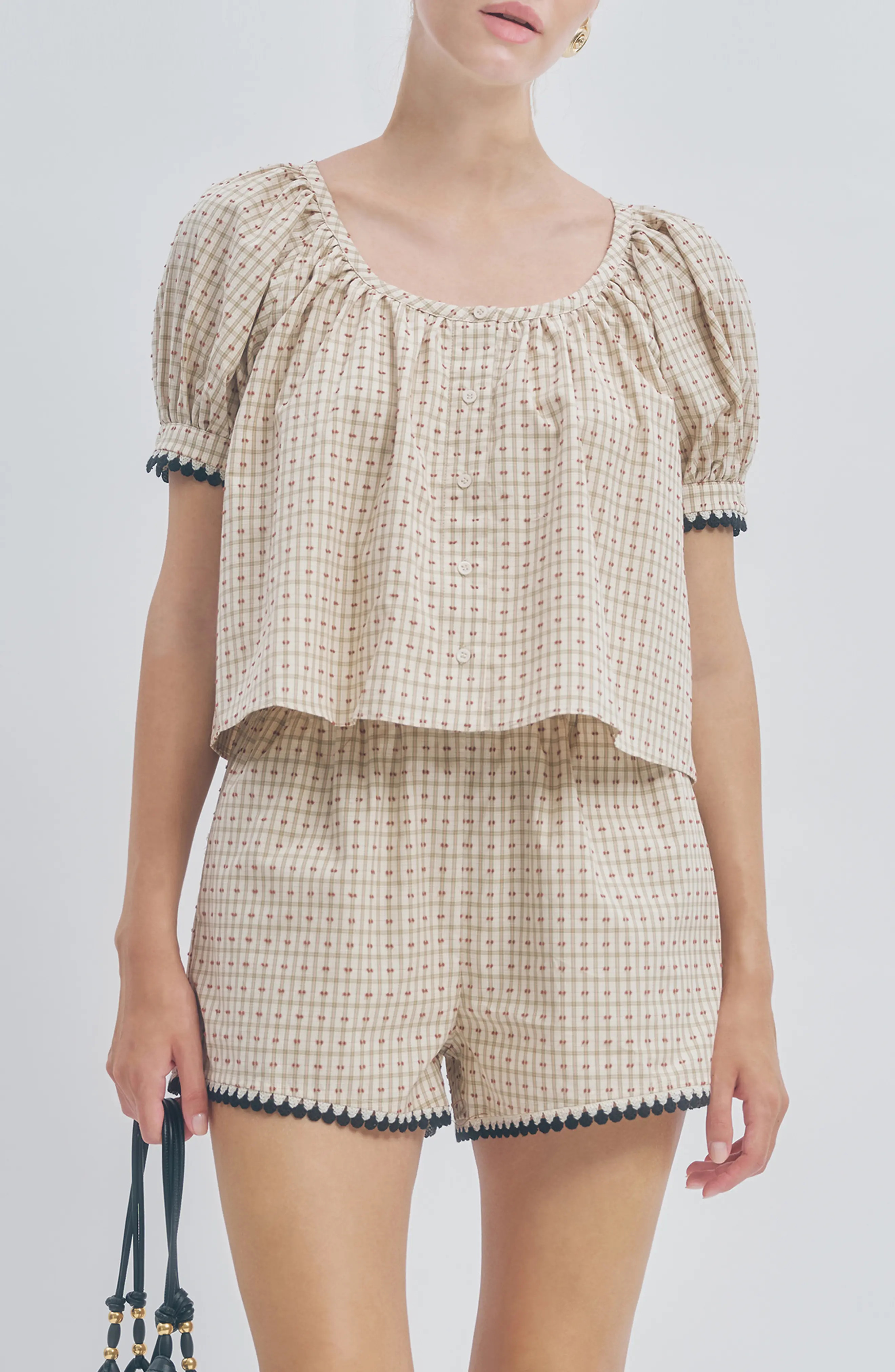 Sue Plaid Woven Shirt | Nordstrom