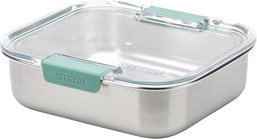 Smash Stainless Steel Meal Box, Sage | Amazon (US)