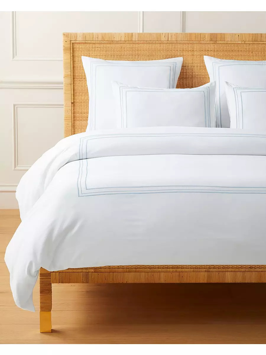 Soho Sateen Duvet Cover | Serena and Lily