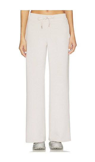 SPANX Airessentials Wide Leg Pant in Grey. - size S | Revolve Clothing (Global)